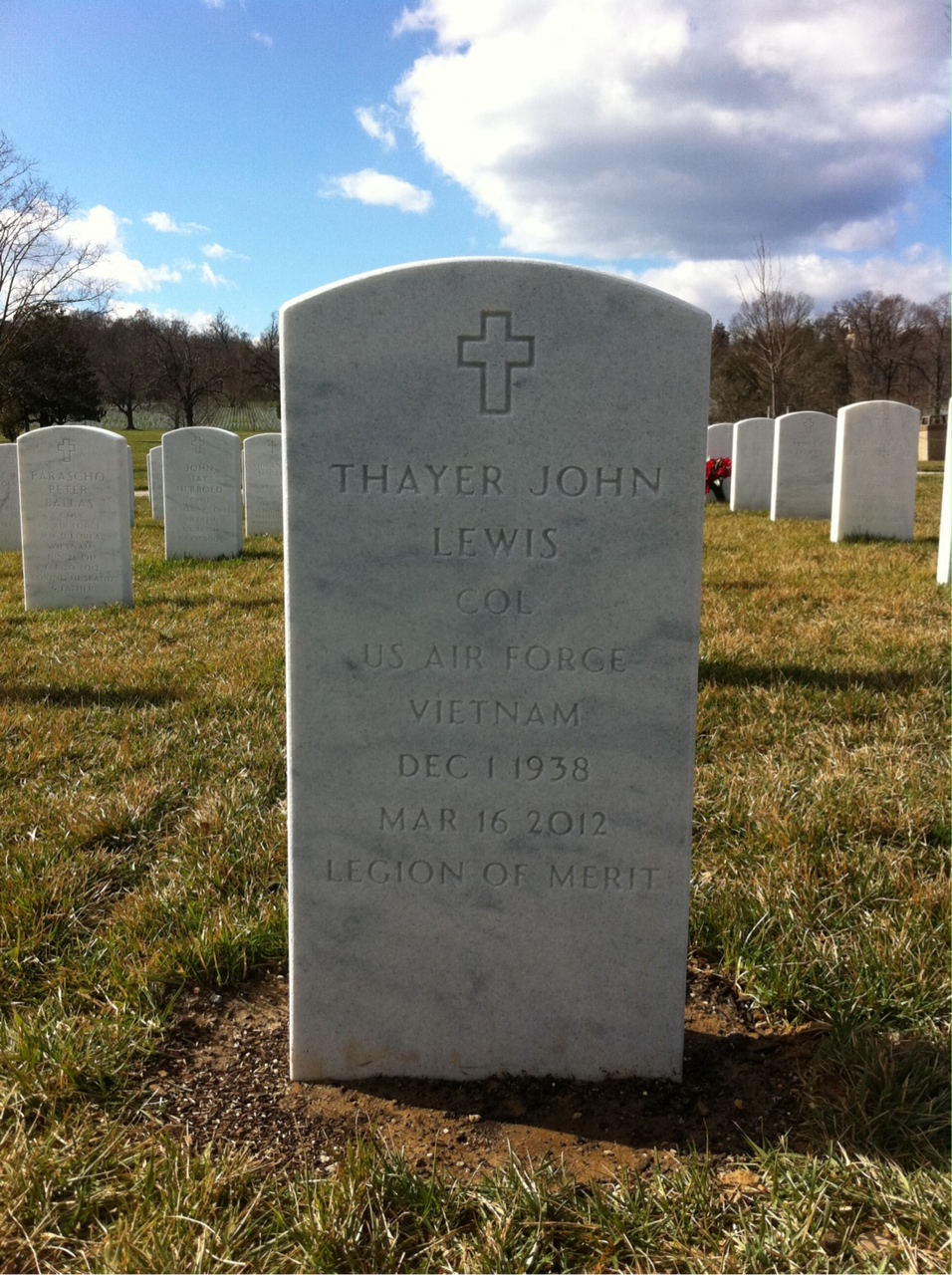 Thayer J Lewis