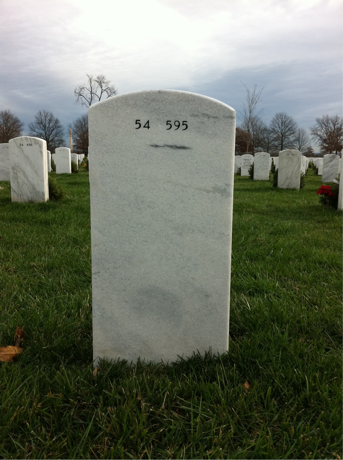 Back of headstone — Edward Jones