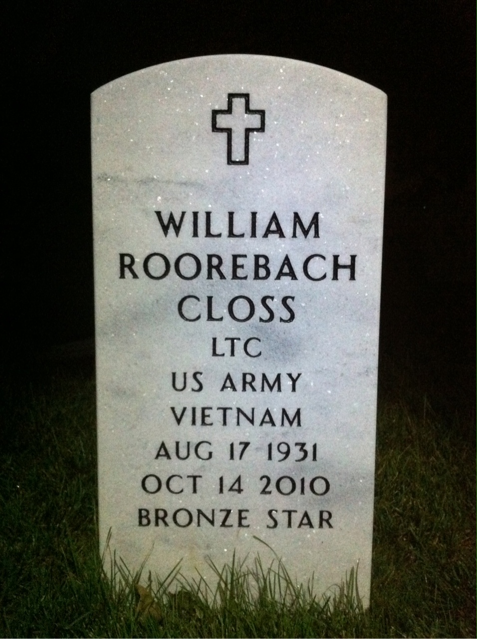 William Roorebach Closs