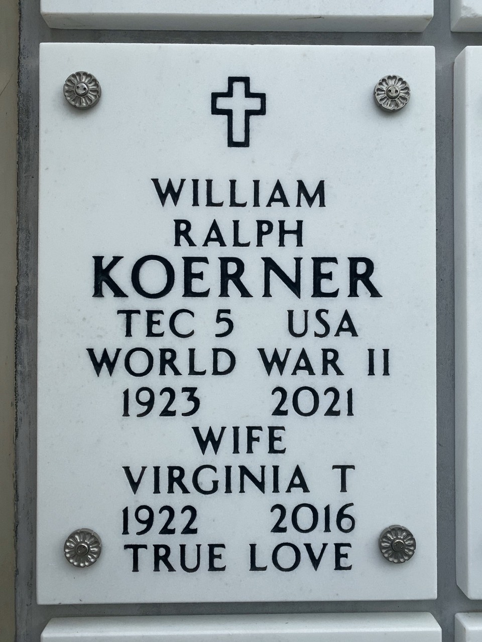 William R Koerner
