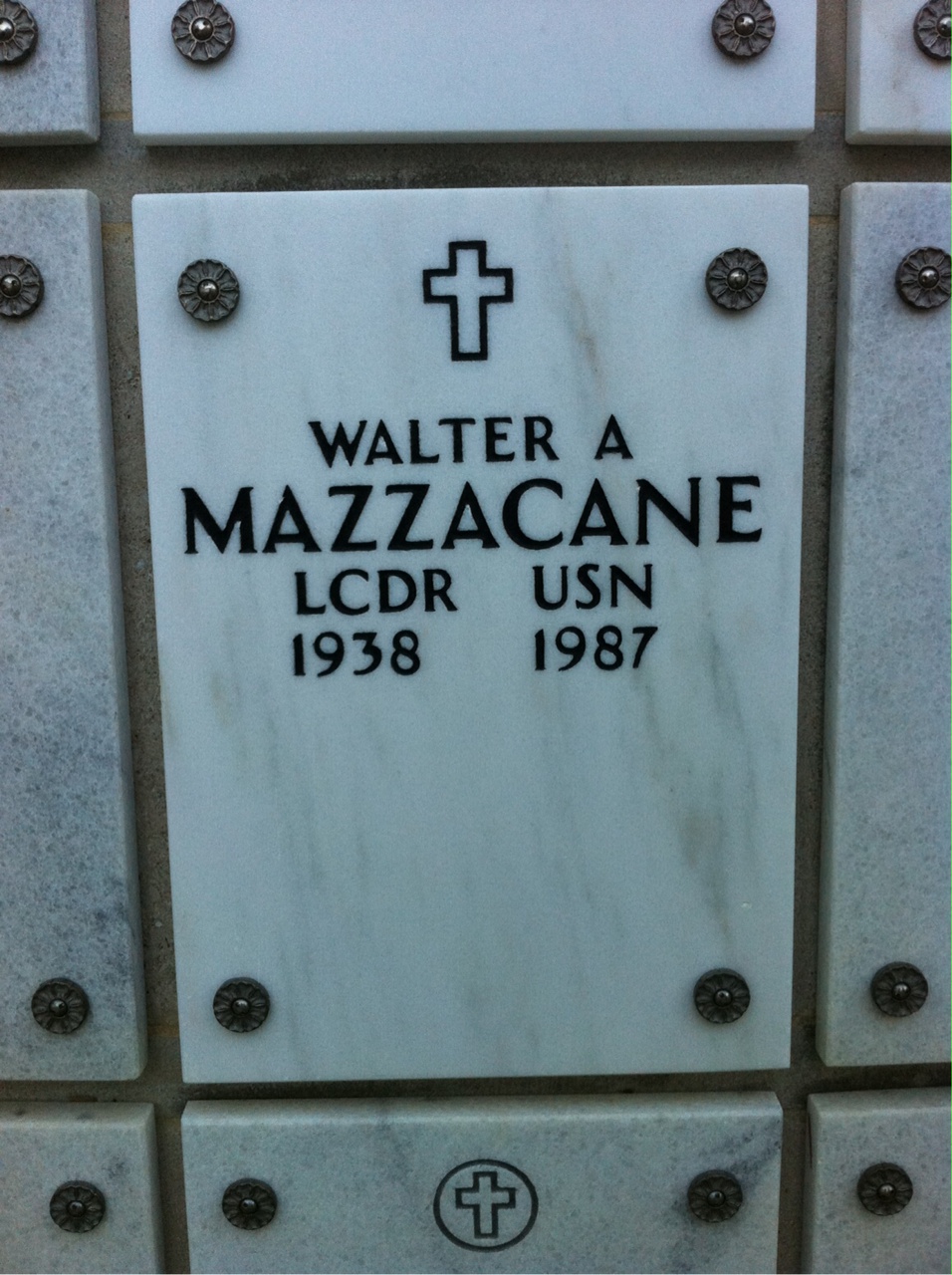 Walter A Mazzacane