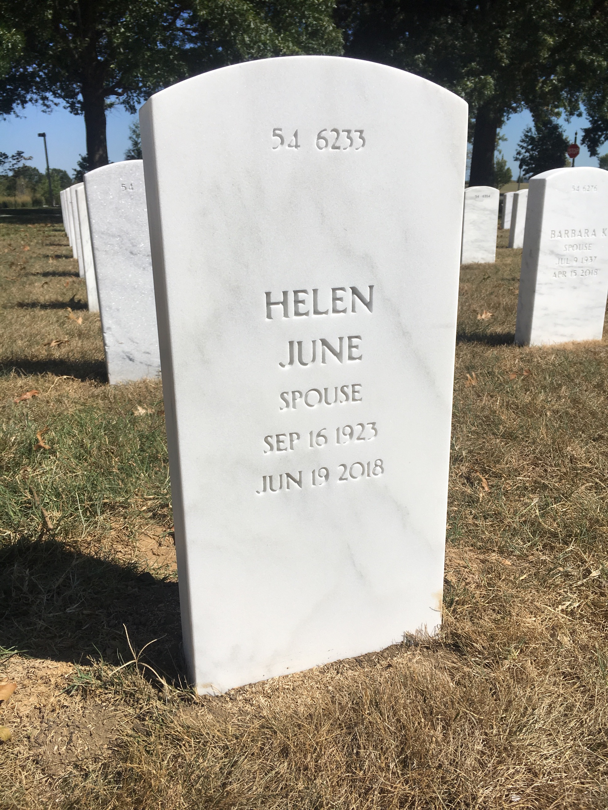 Back of headstone — Arthur Laporte