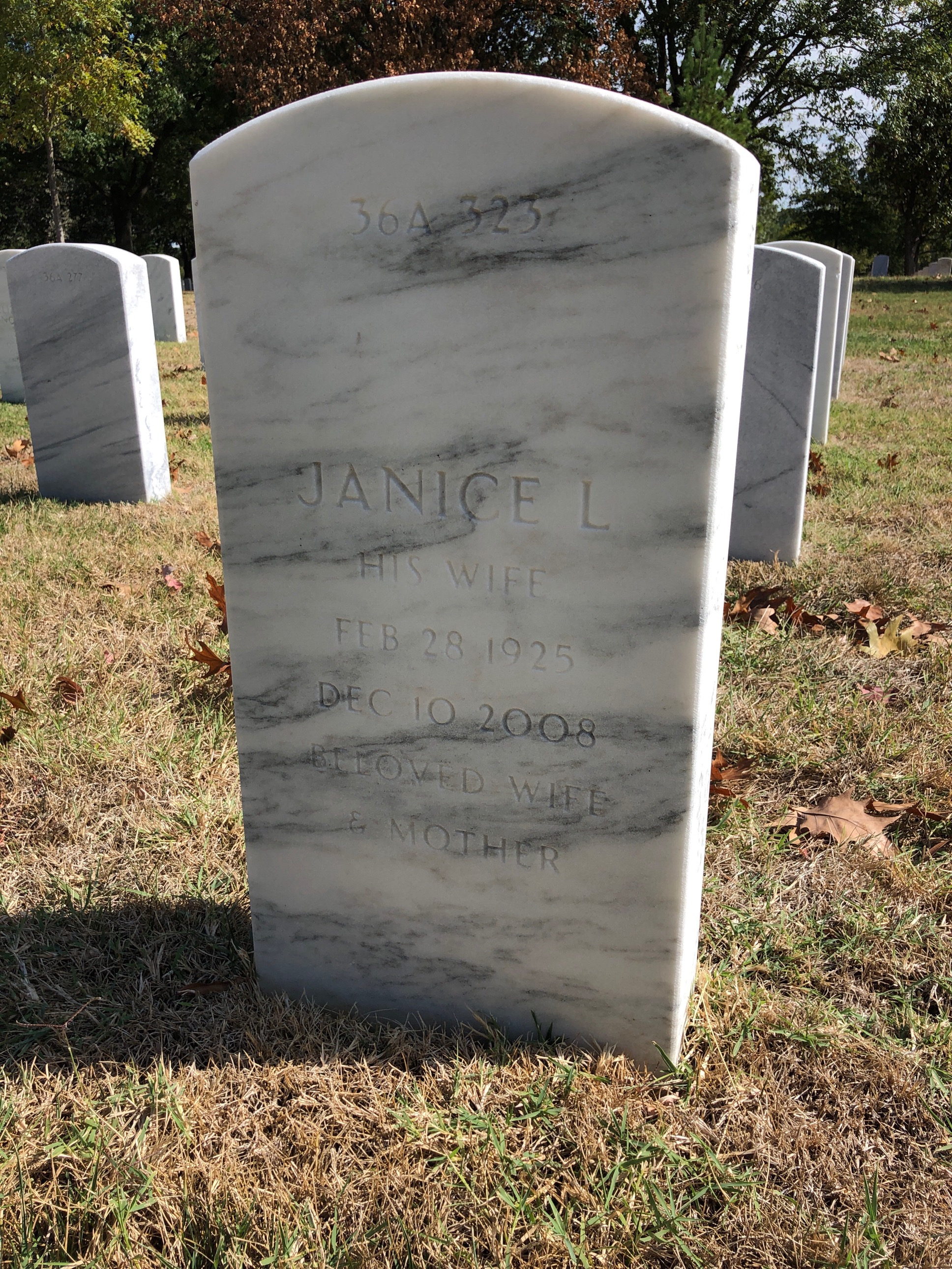 Back of headstone — William Joyner