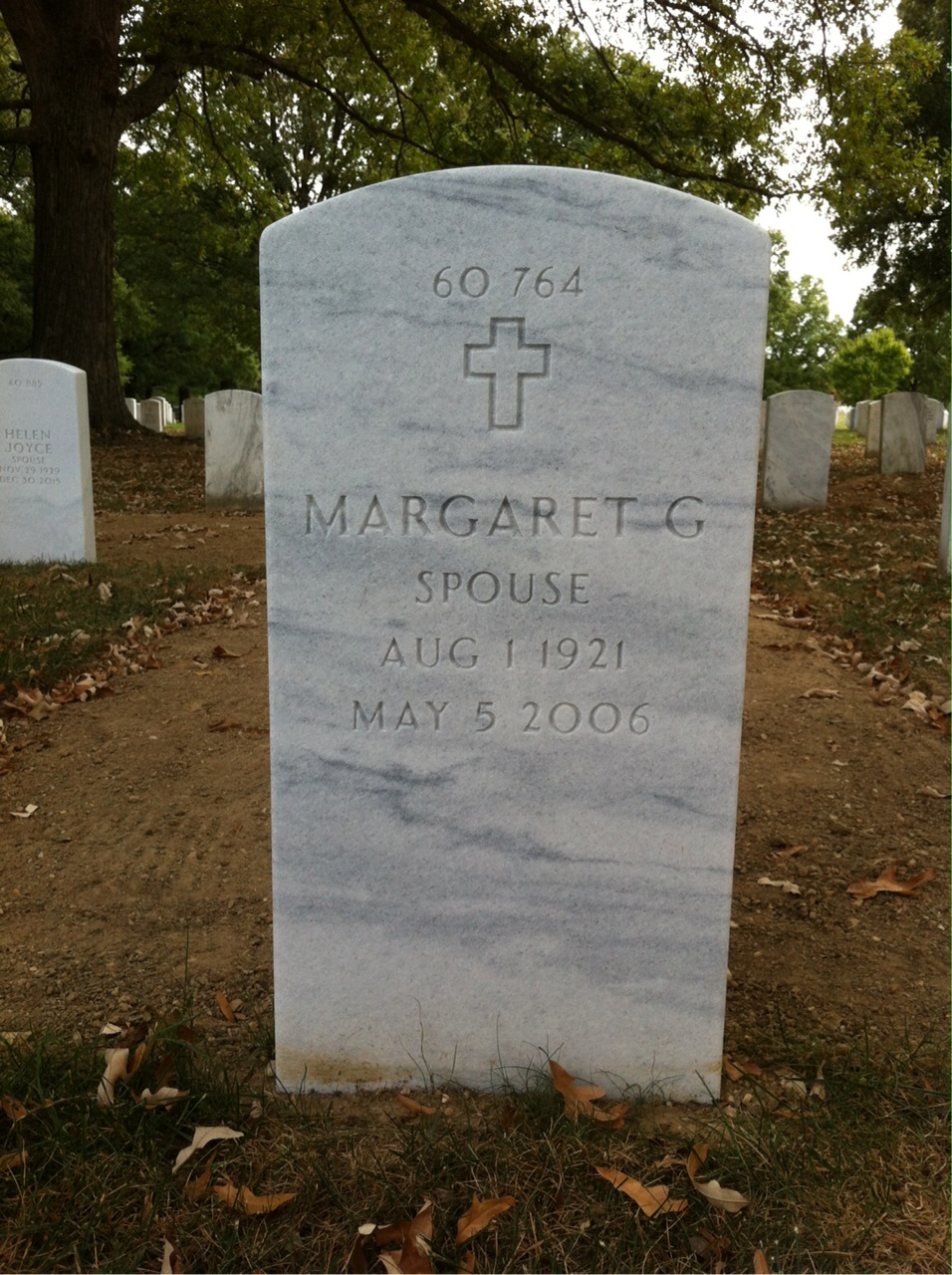Back of headstone — Robert Lynch