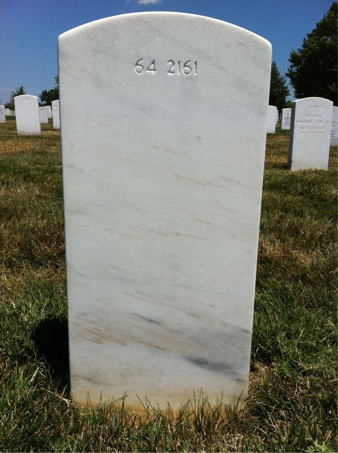 Back of headstone — Noel Munoz