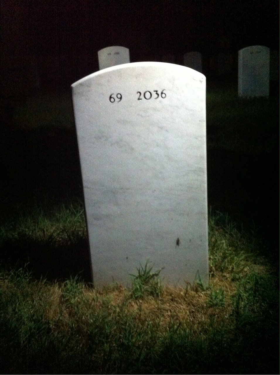 Back of headstone — Rose Fedus