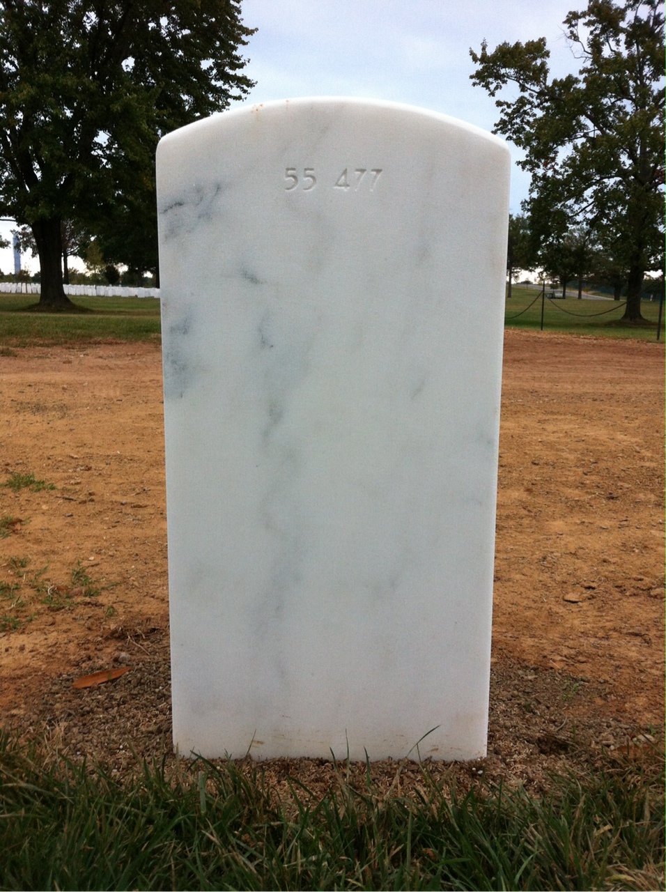Back of headstone — Wayne Thomas Fix