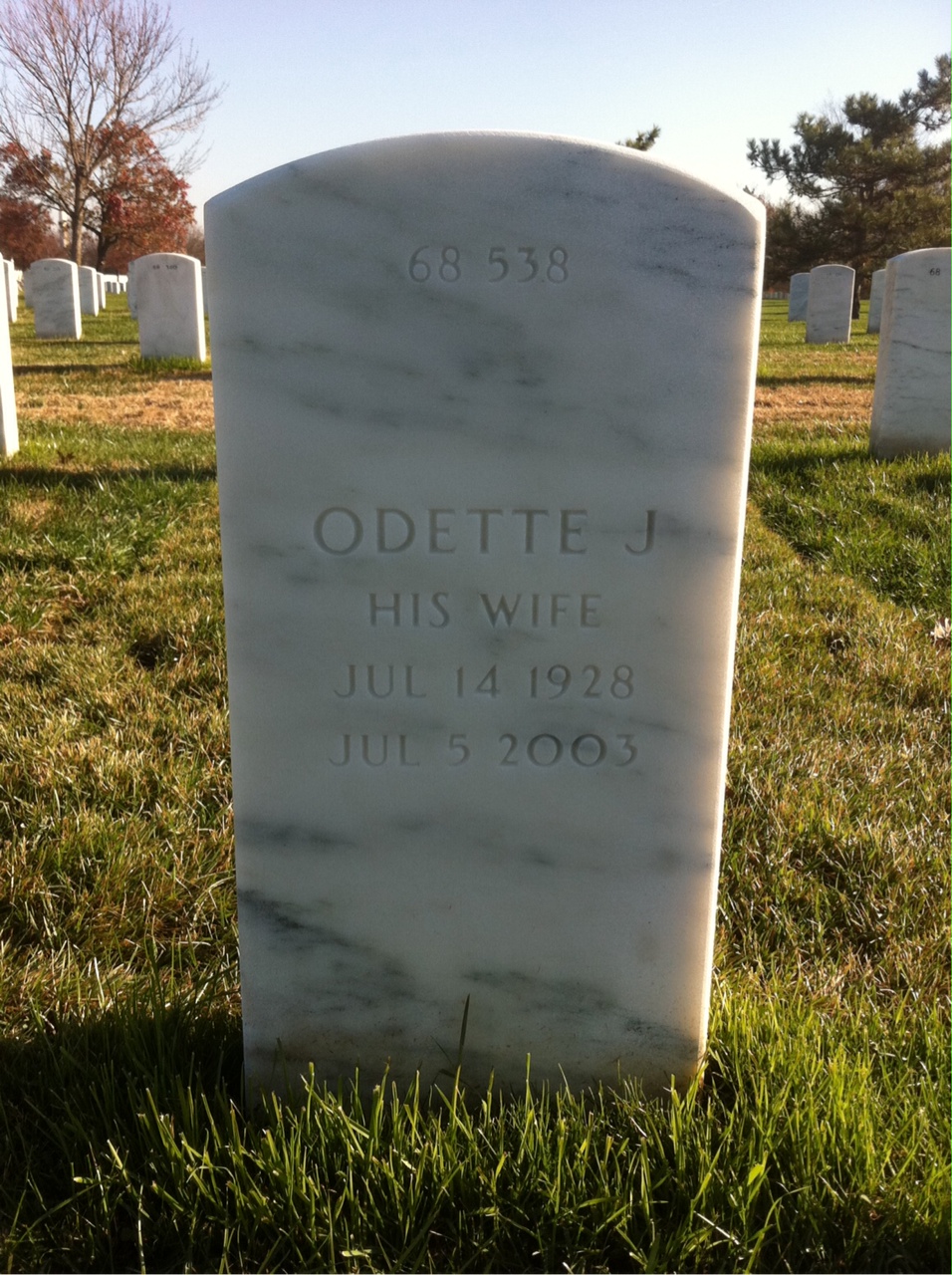 Back of headstone — Royce Rich