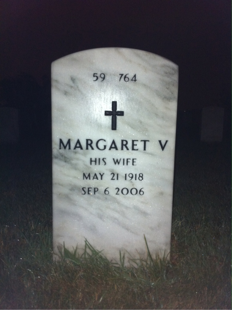 Back of headstone — Edward Durant