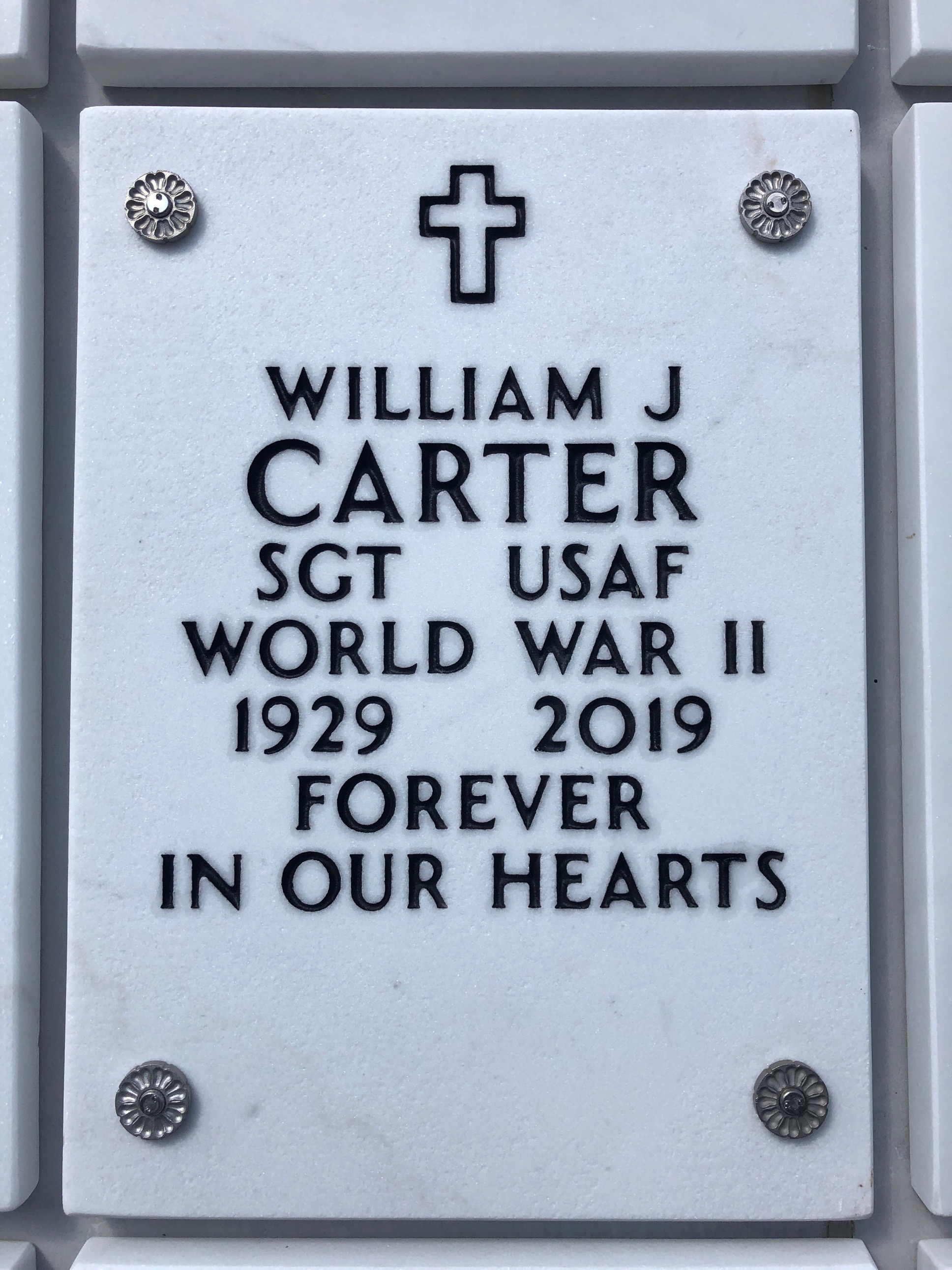 William J Carter