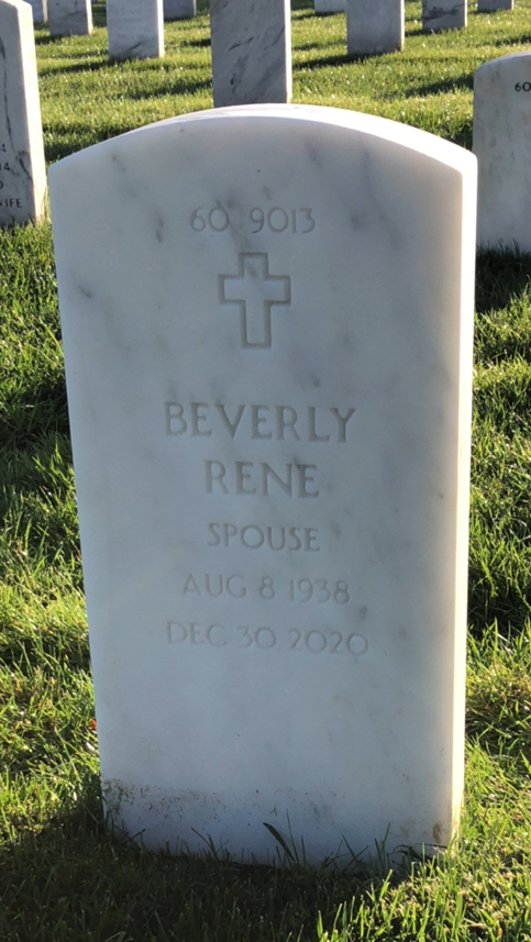 Back of headstone — Joseph Belzile