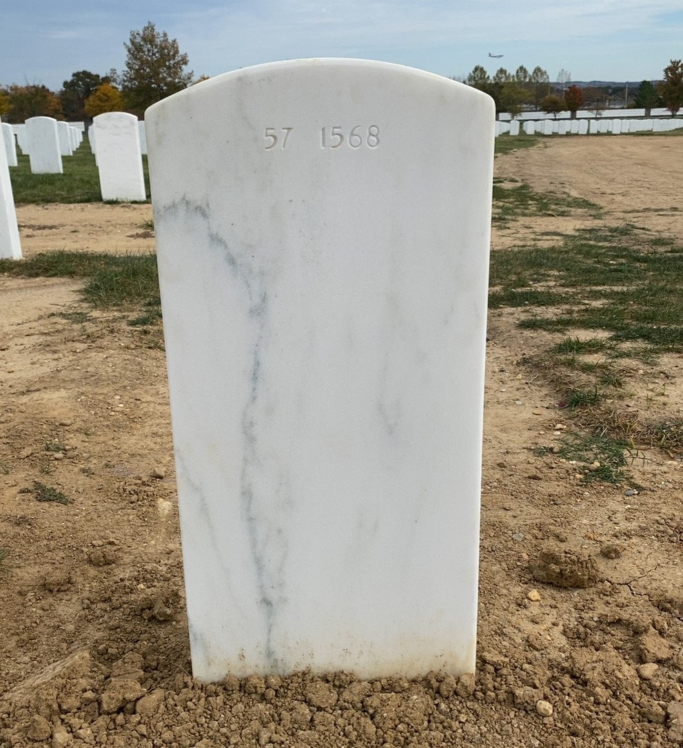 Back of headstone — Juan Pauloferrer Bordador