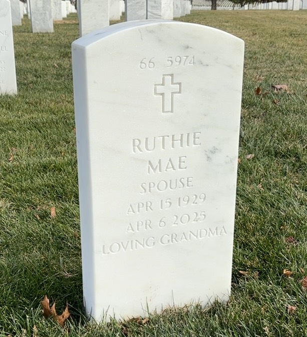 Back of headstone — John Spencer