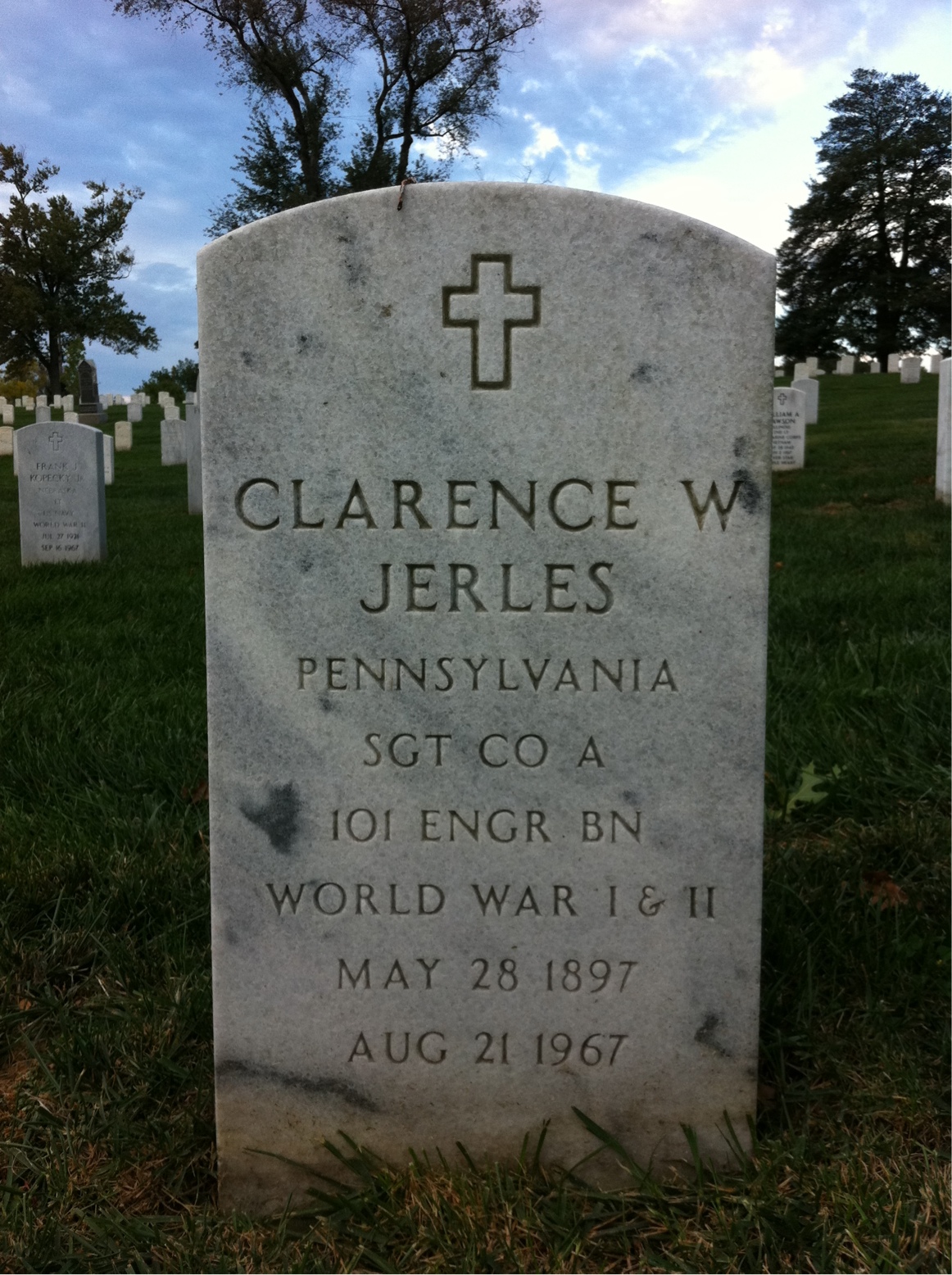 Clarence W Jerles