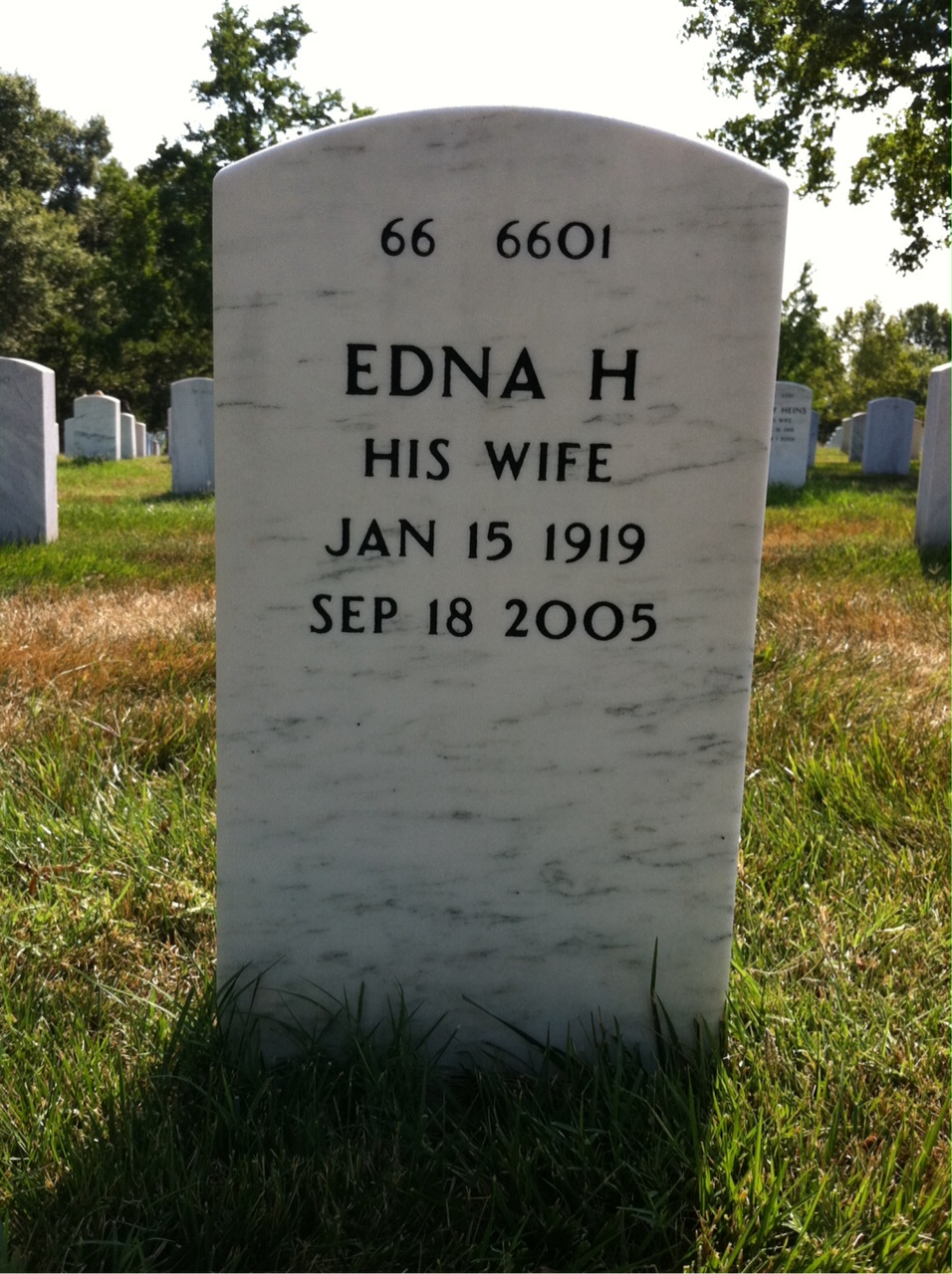 Back of headstone — Robert Gardner
