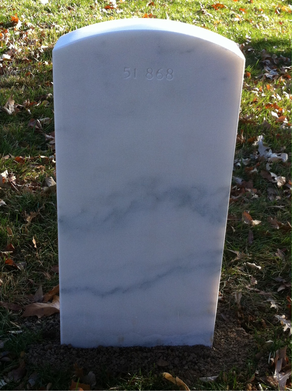 Back of headstone — Wayne F Post