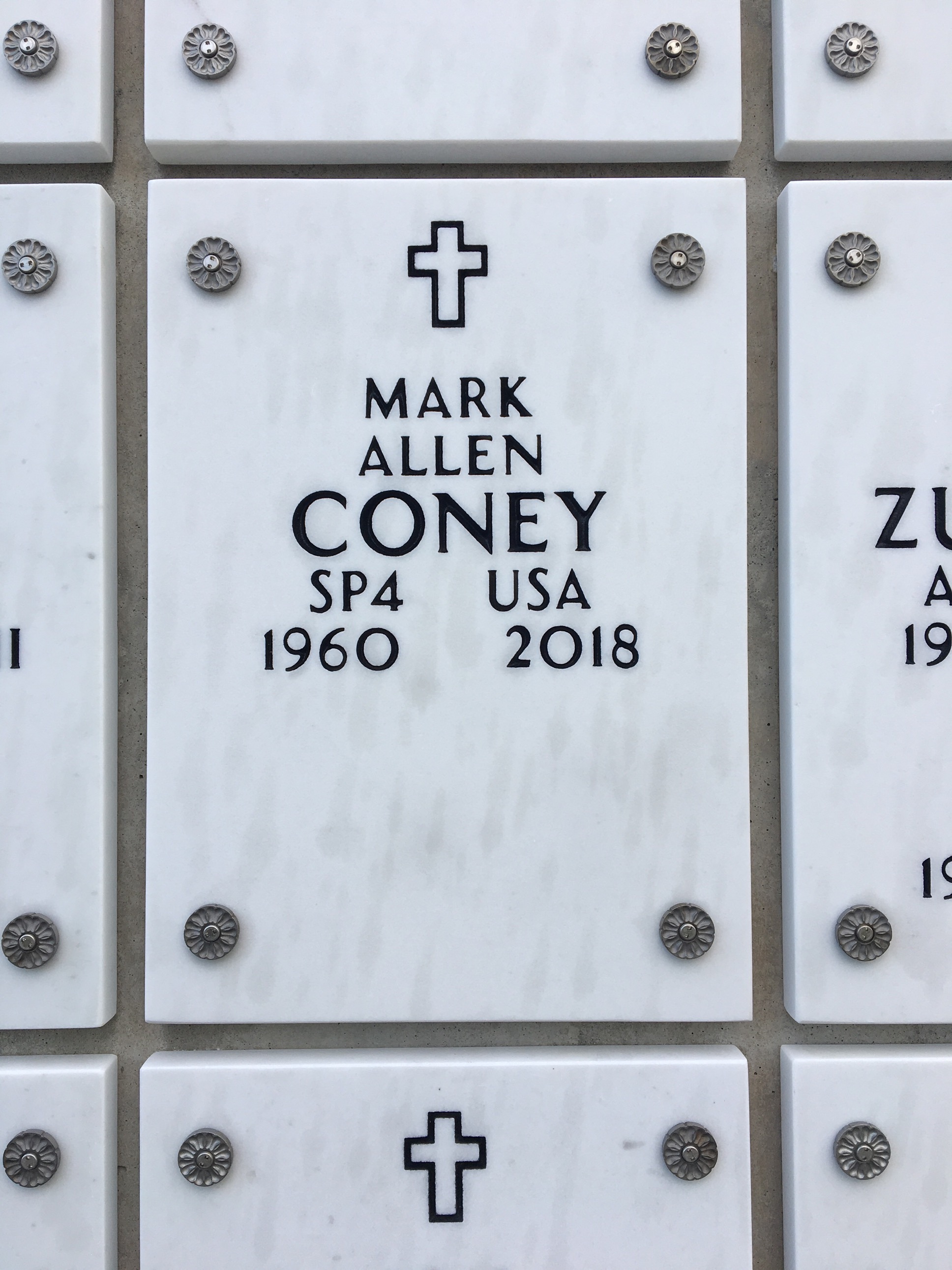 Mark A Coney