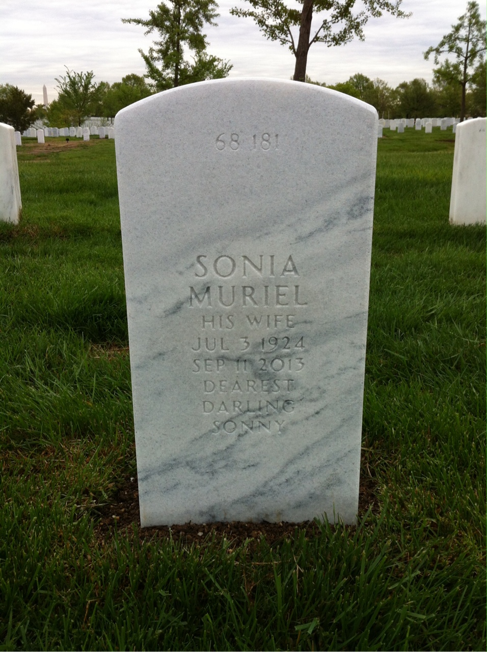 Back of headstone — Robert Ketterer