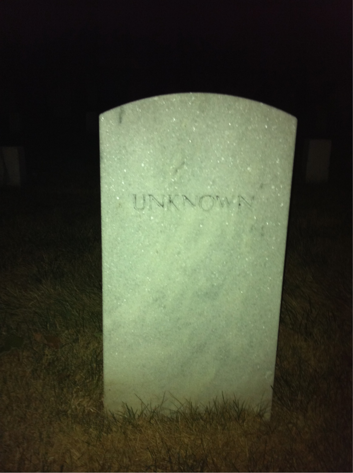 Headstone of Unknown Unknown