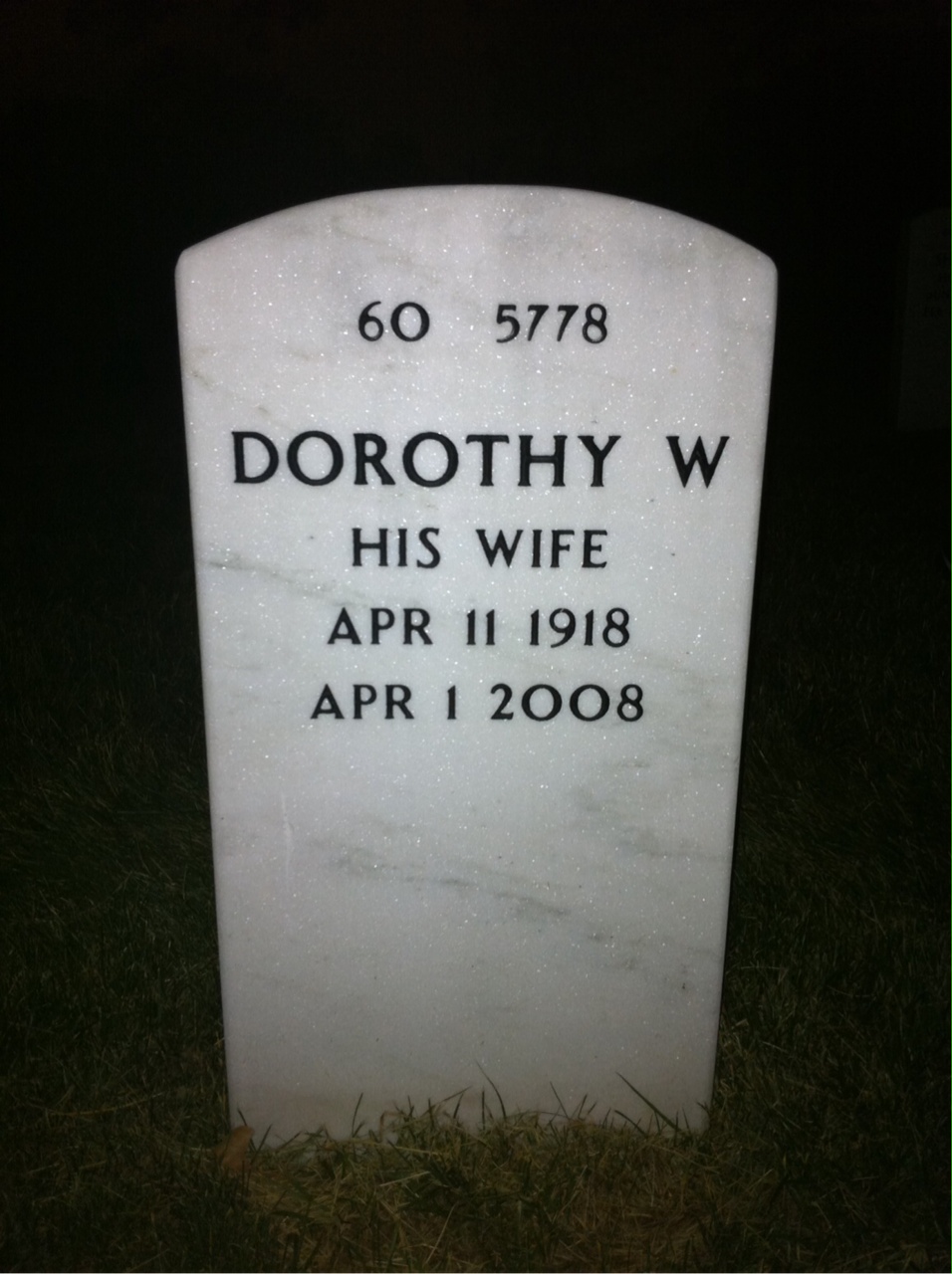 Back of headstone — John Folan