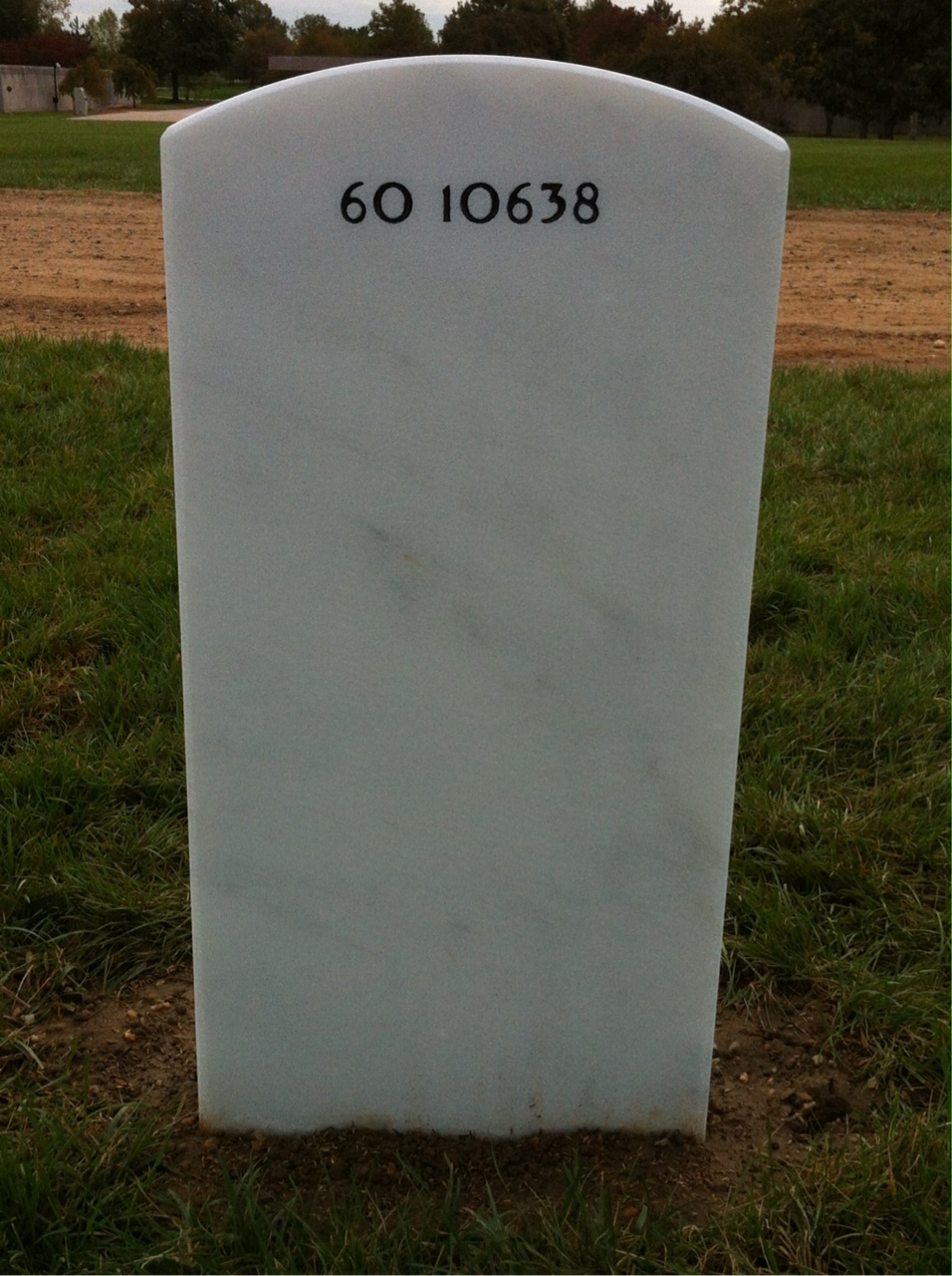Back of headstone — Tommy Morse