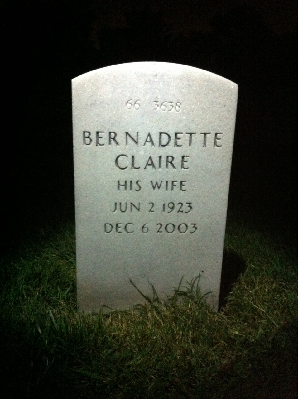 Back of headstone — Nicholas Dormer