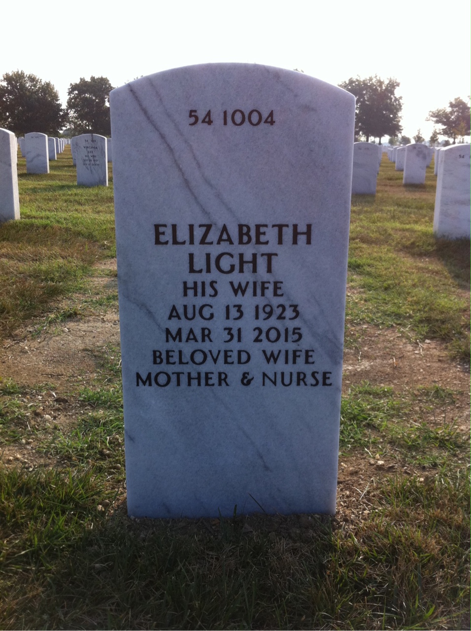 Back of headstone — Joseph Balkus