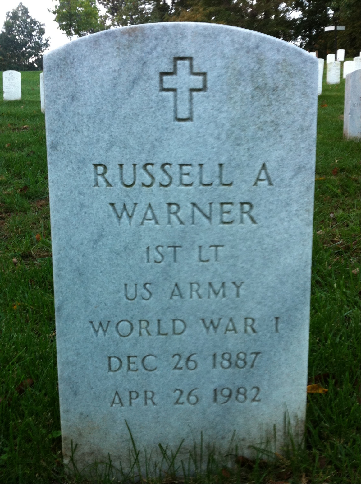 Russell A Warner
