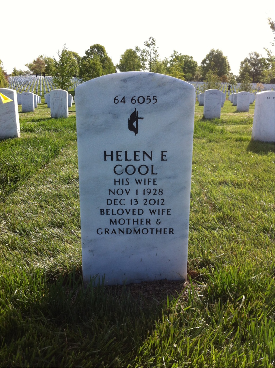 Back of headstone — Joseph Murphy