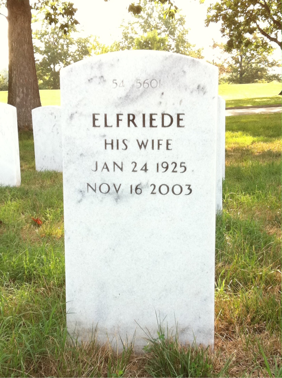 Back of headstone — Edward Kozlowski