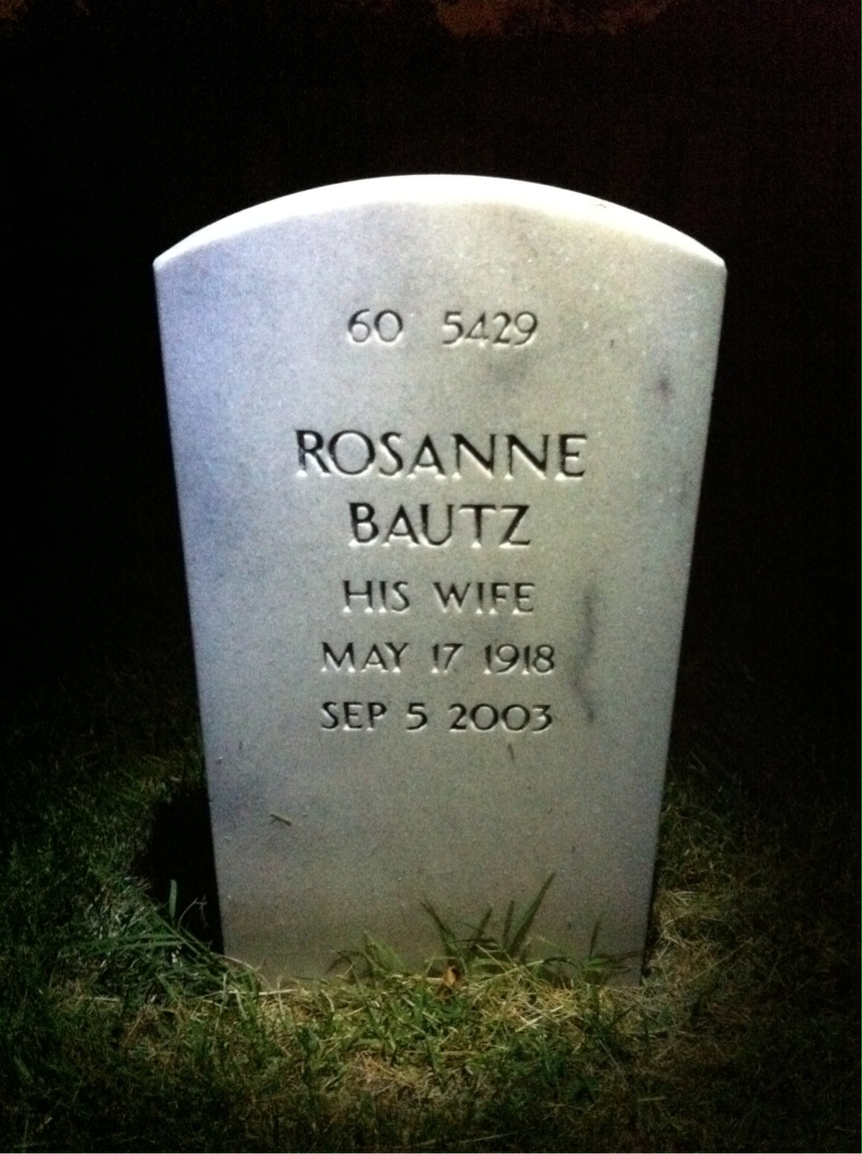 Back of headstone — Joseph Felter