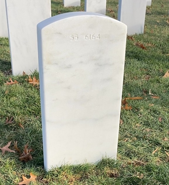 Back of headstone — Timothy B Legacy
