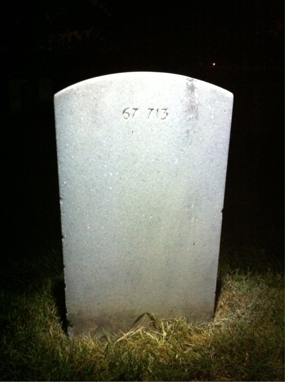 Back of headstone — Raymond Boucher
