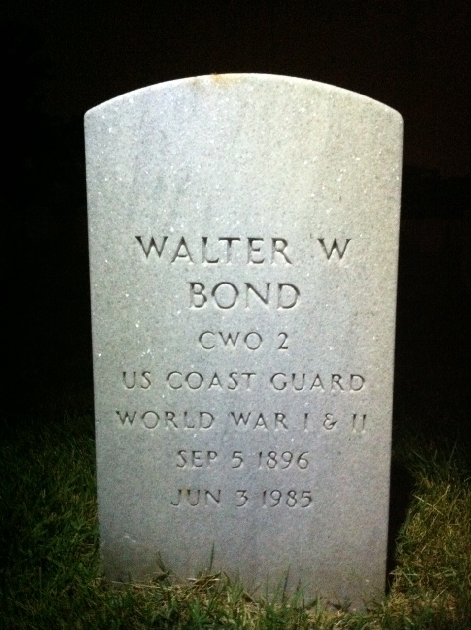 Walter W Bond