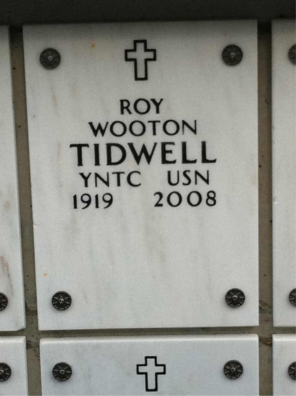 Roy Tidwell