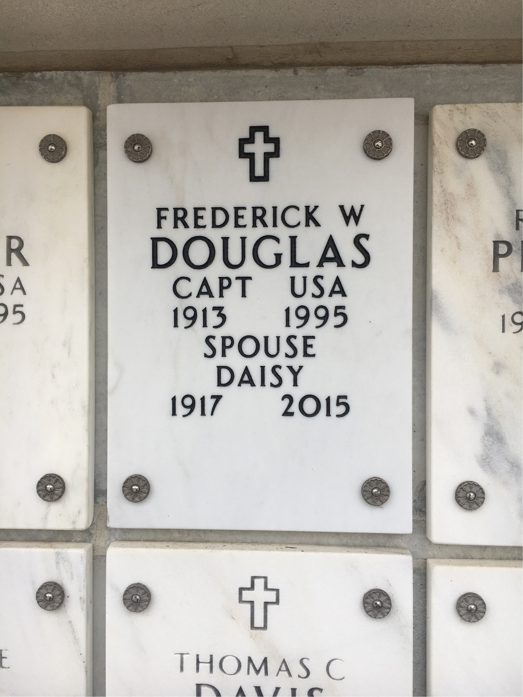 Frederick W Douglas