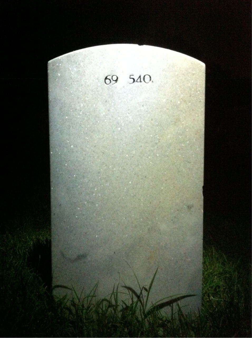 Back of headstone — Tyrone Mcclendon