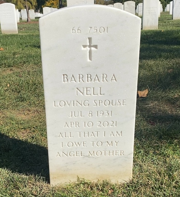 Back of headstone — David Critchlow