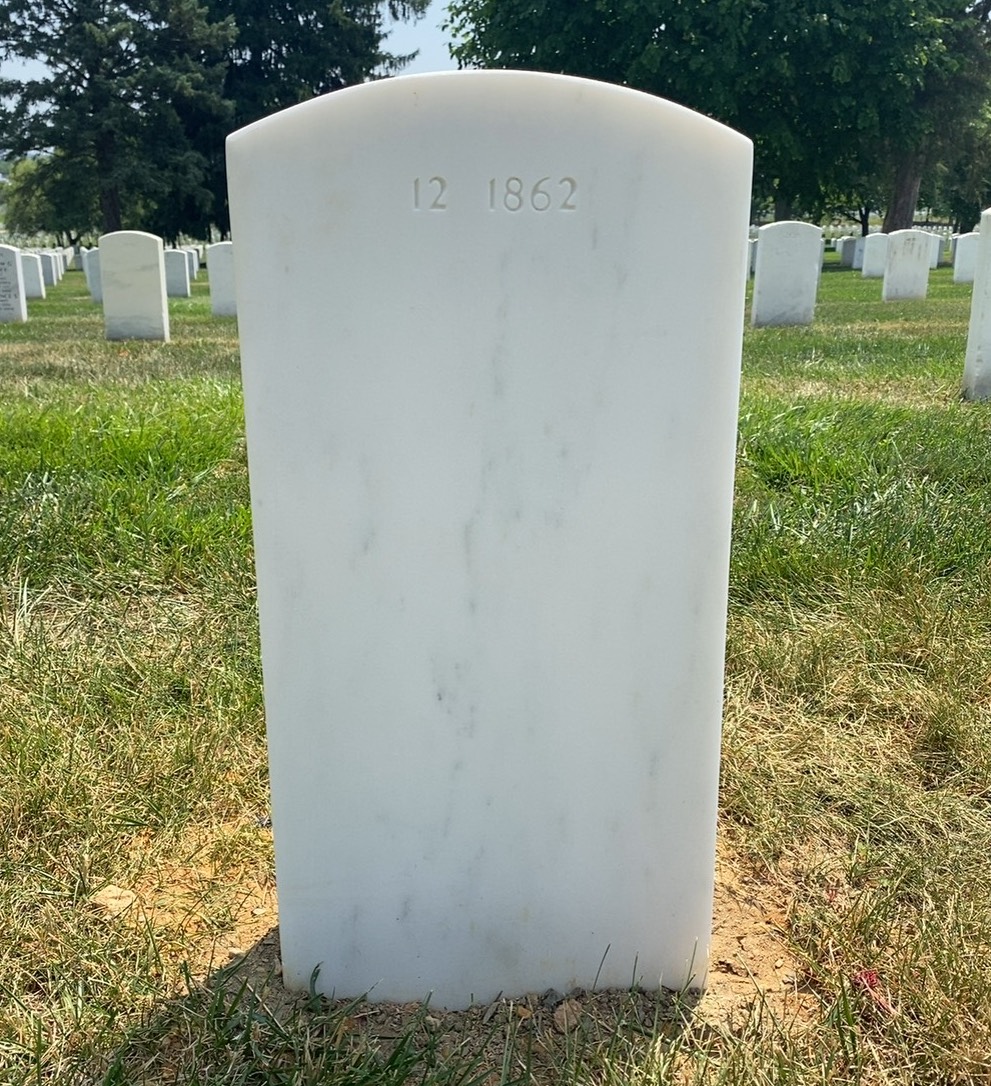 Back of headstone — Nannie Edith Callan