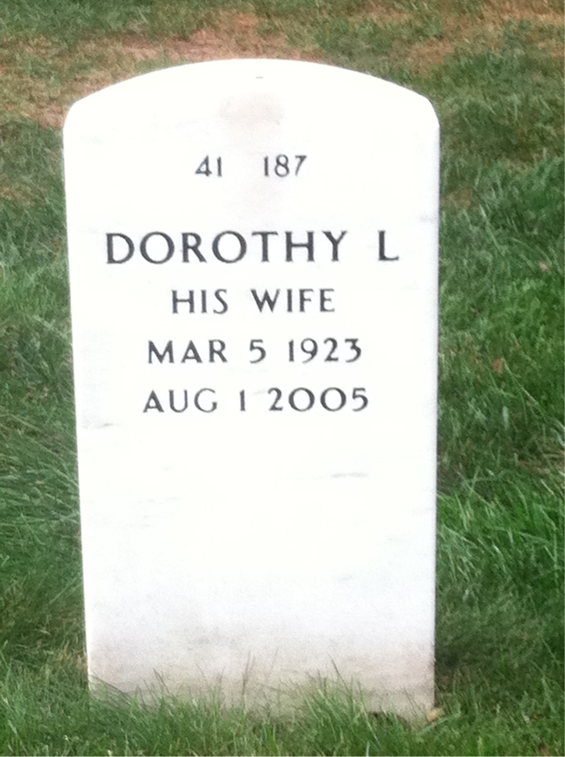 Back of headstone — William Mcgee