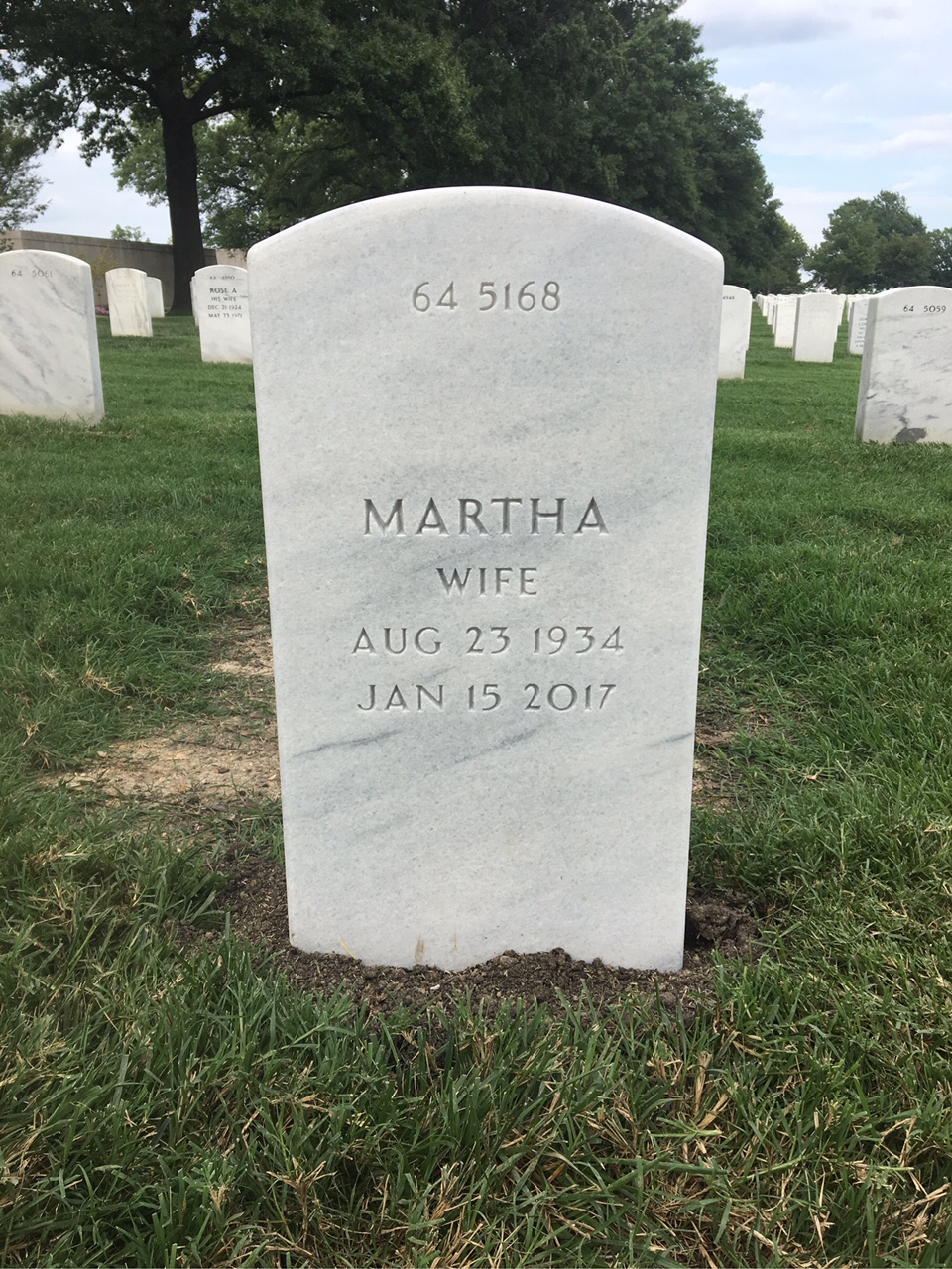 Back of headstone — Frank Jones