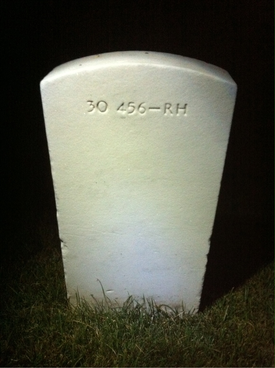 Back of headstone — Christodula Constantine