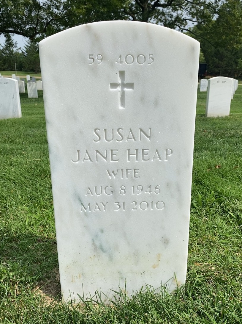 Back of headstone — Frederick M Robinson