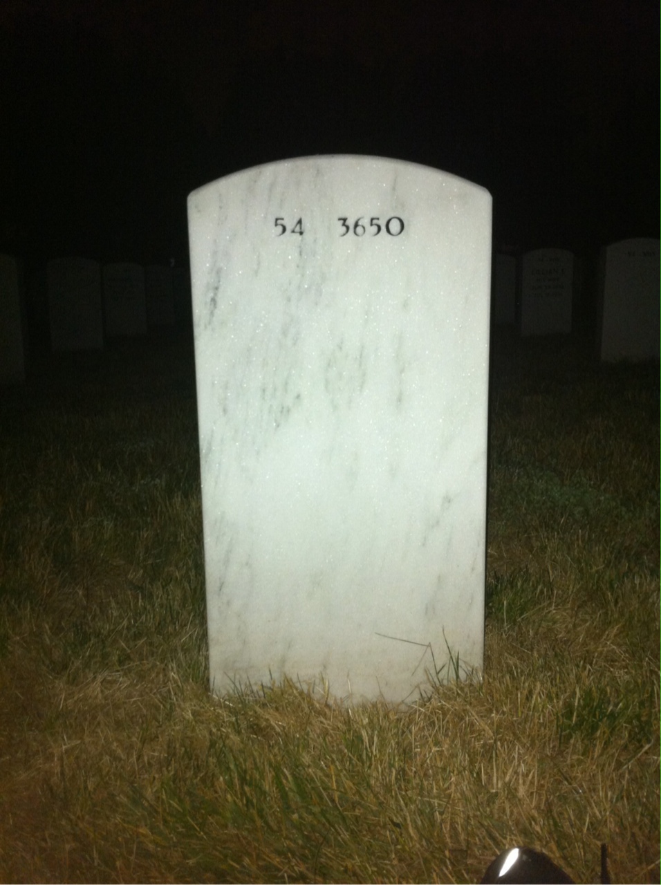 Back of headstone — Yuro Tomisato