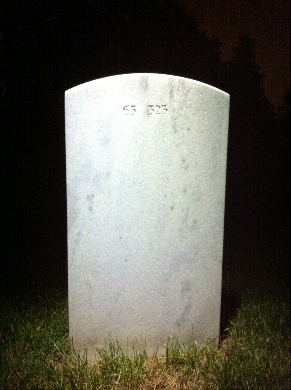 Back of headstone — Shirley Joan Pintar