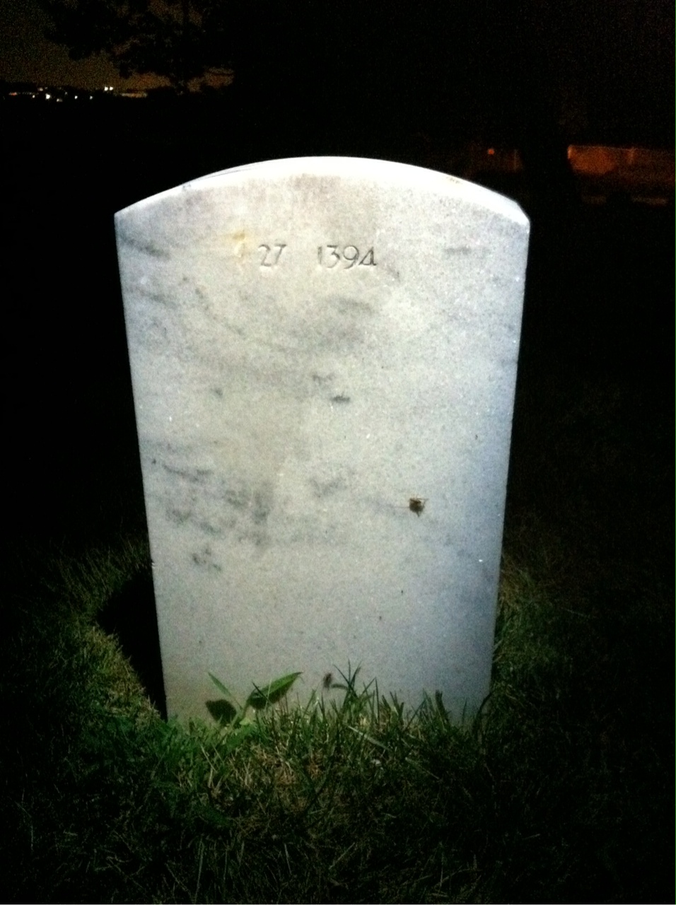 Headstone of Unknown Unknown