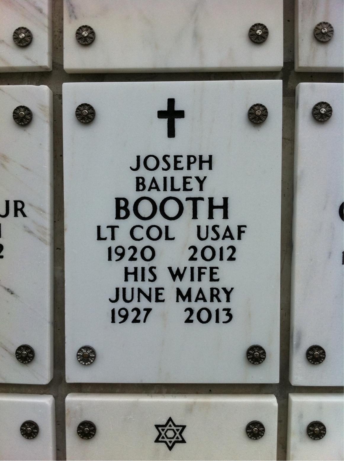 Joseph B Booth