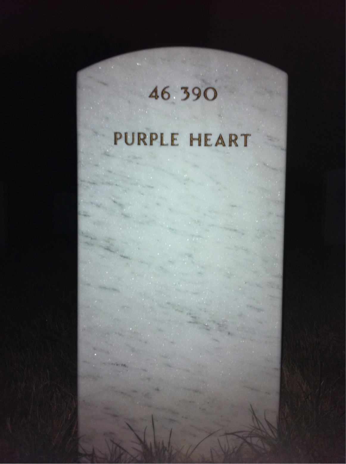 Back of headstone — Robert G. Robinson