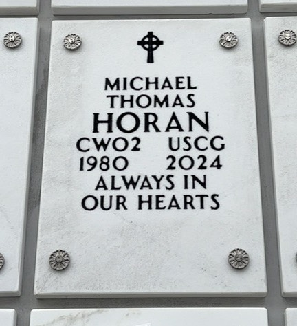 Headstone of Michael Horan