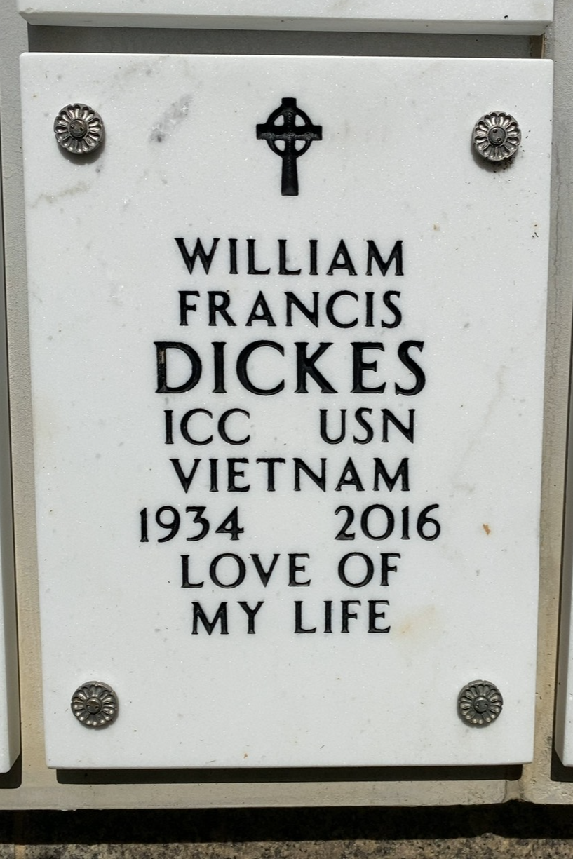 William F Dickes